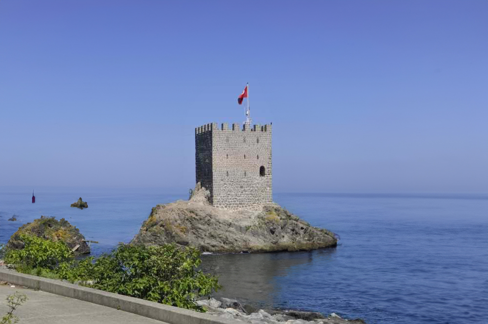 Rize - kiz kalesi Rize - kiz kalesi